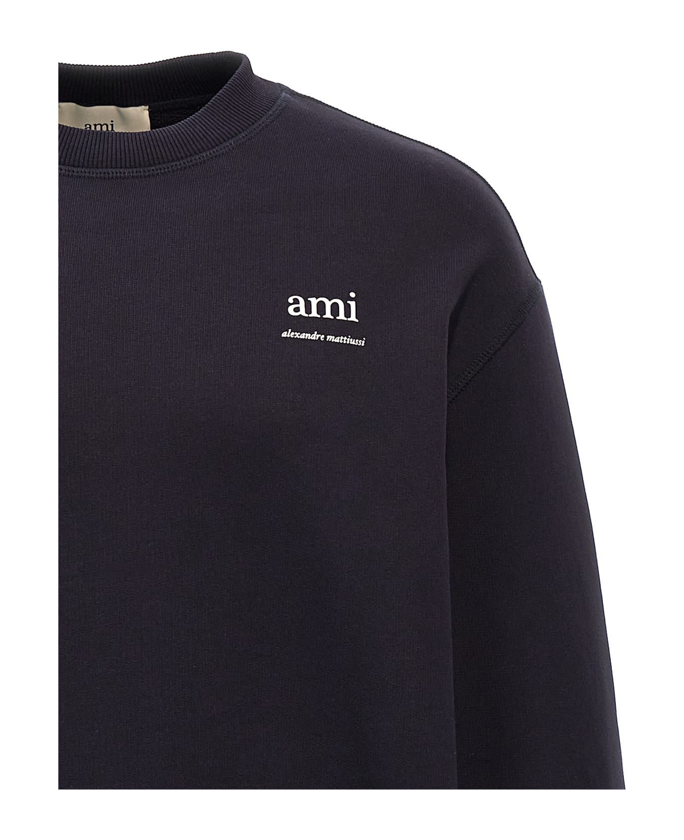 Ami Alexandre Mattiussi Logo-sweatshirt - Blue