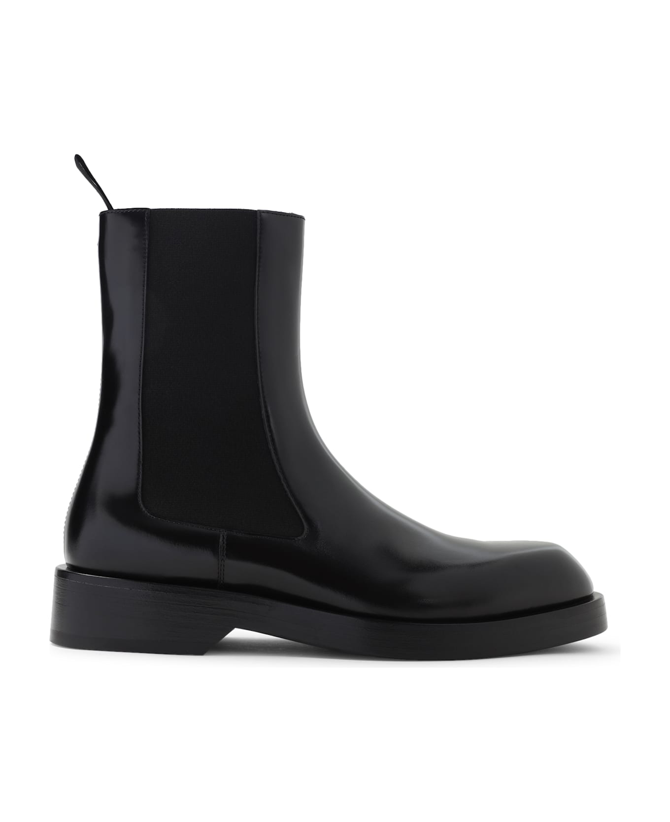 Jil Sander Calf Leather Boots - Black