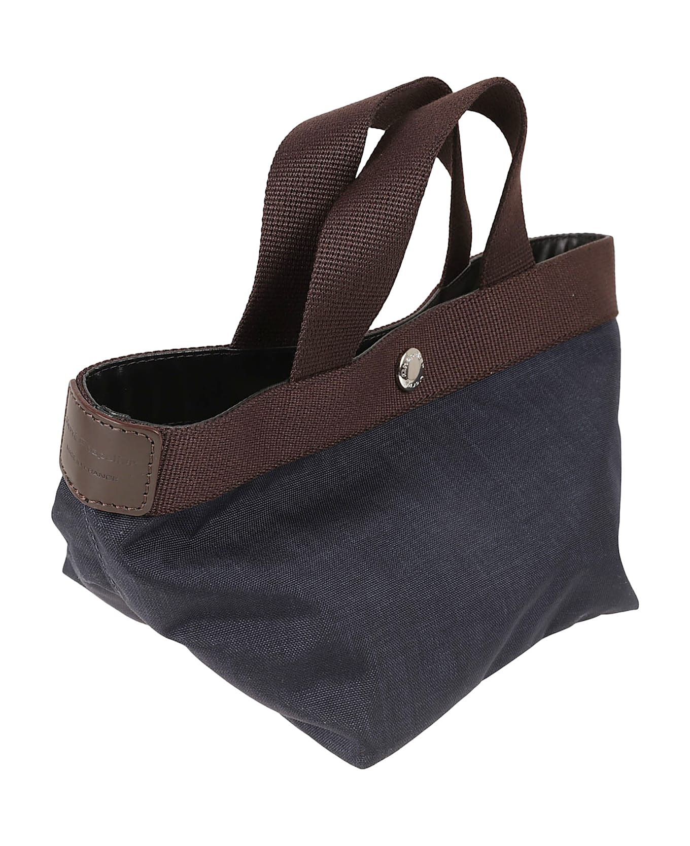 Hervè Chapelier Small Shopping Bag - NAVY MOKA