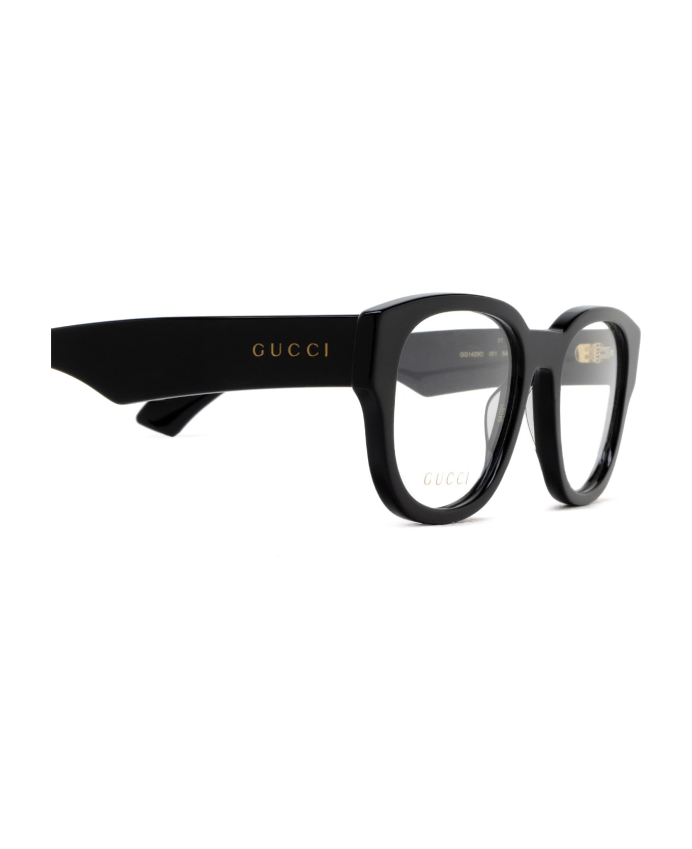 Gucci Eyewear Gg1429o Black Glasses - Black