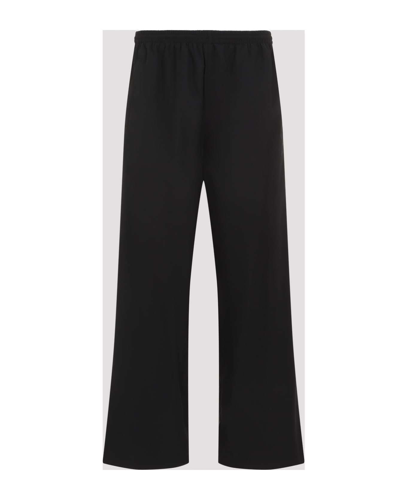 Balenciaga Medium Fit Tracksuit Pants - Black