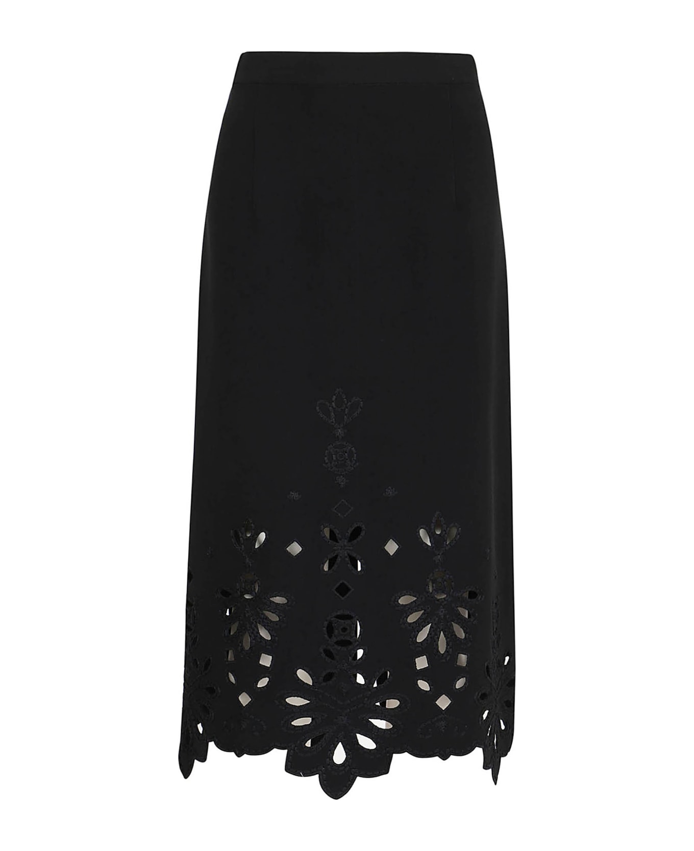 Ermanno Scervino Longuette Skirt - Black