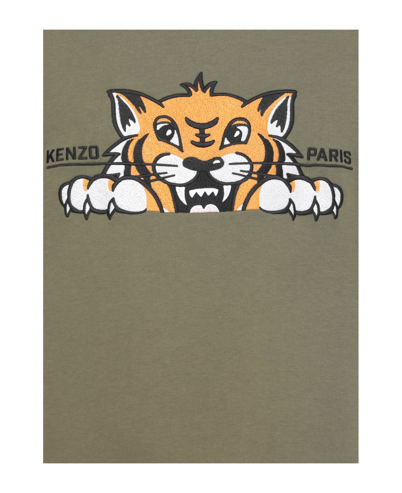 Kenzo Happy Tiger Sweatshirt - Green