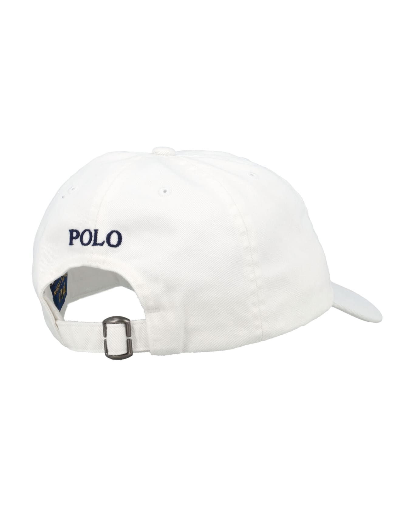 Polo Ralph Lauren Cotton Chino Baseball Cap - WHITE