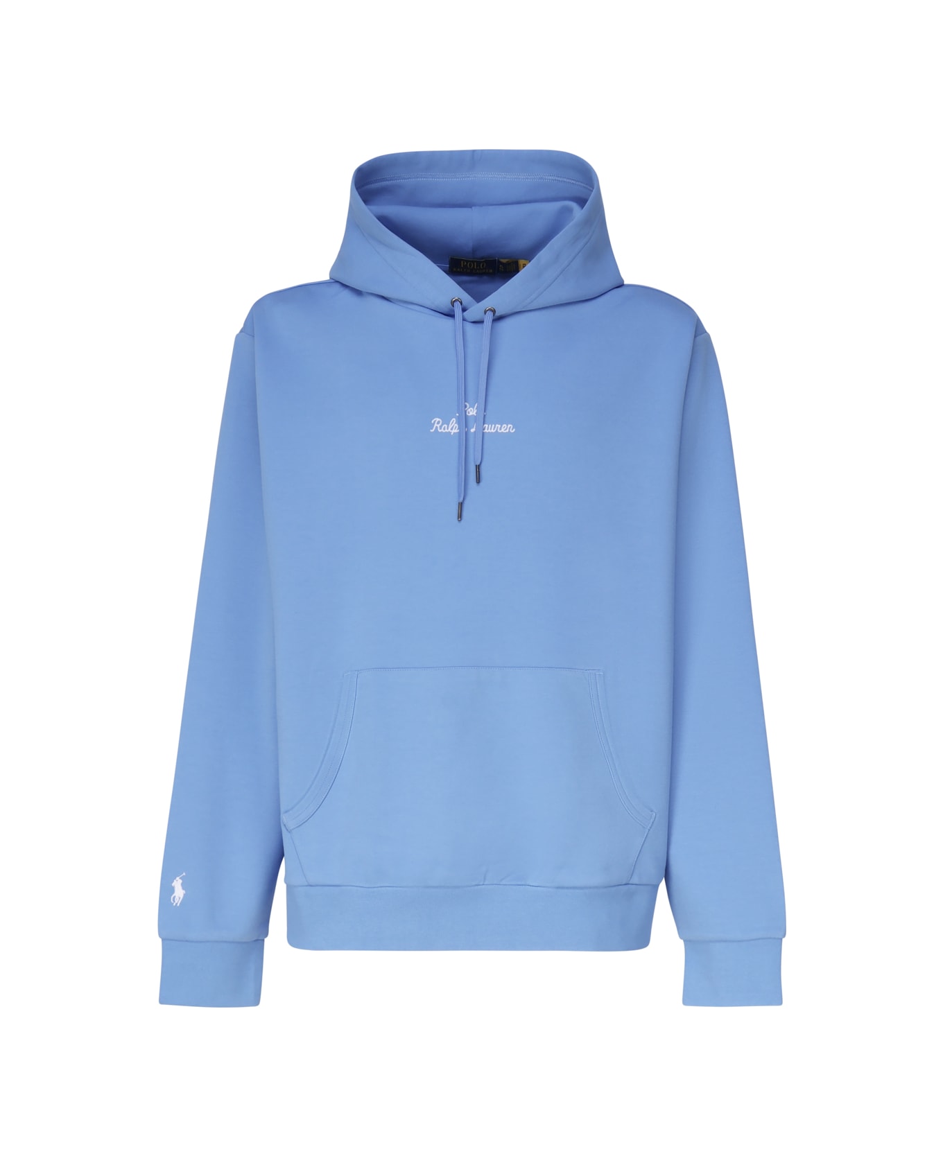 Polo Ralph Lauren Sweatshirt With Embroidery - Light blue