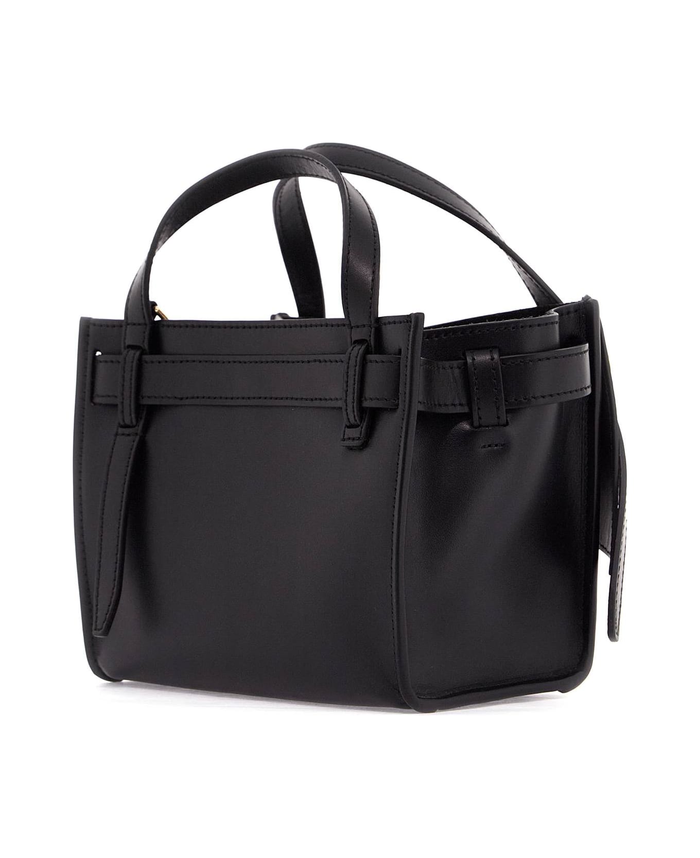 トートバッグ Coperni Mini Belt Bag - Coperni - Leather - Black Mini Belt Cabas Bag – Coperni