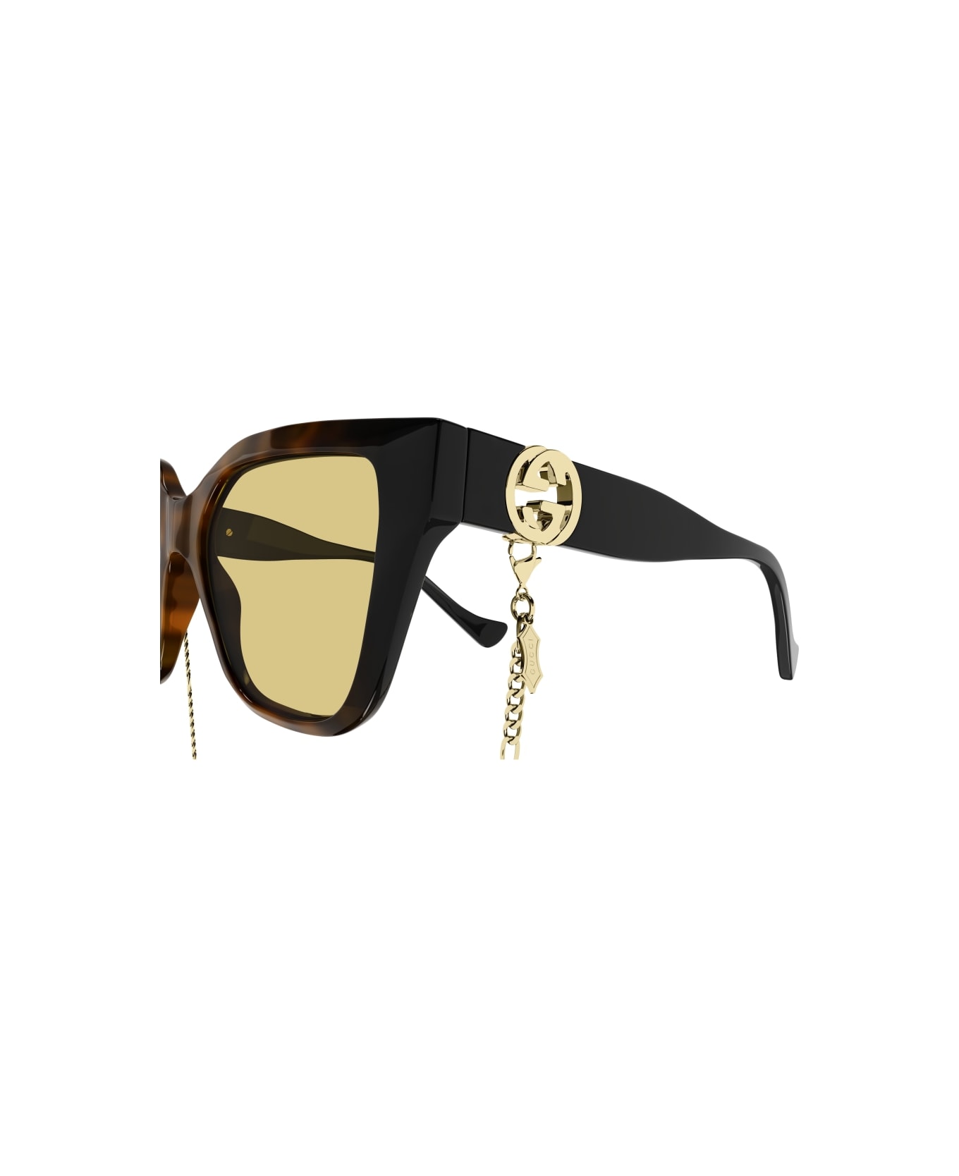 Gucci Eyewear GG1023S Eyewear - Havana Black Yellow