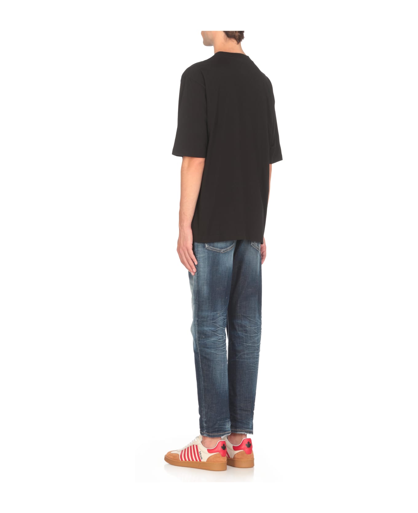 【送料&関税込】Dsquared2 Be Icon Loosel Fit Tee T-shirt Dsquared2 Be Icon Loosel Fit Tee T-shirt | italist
