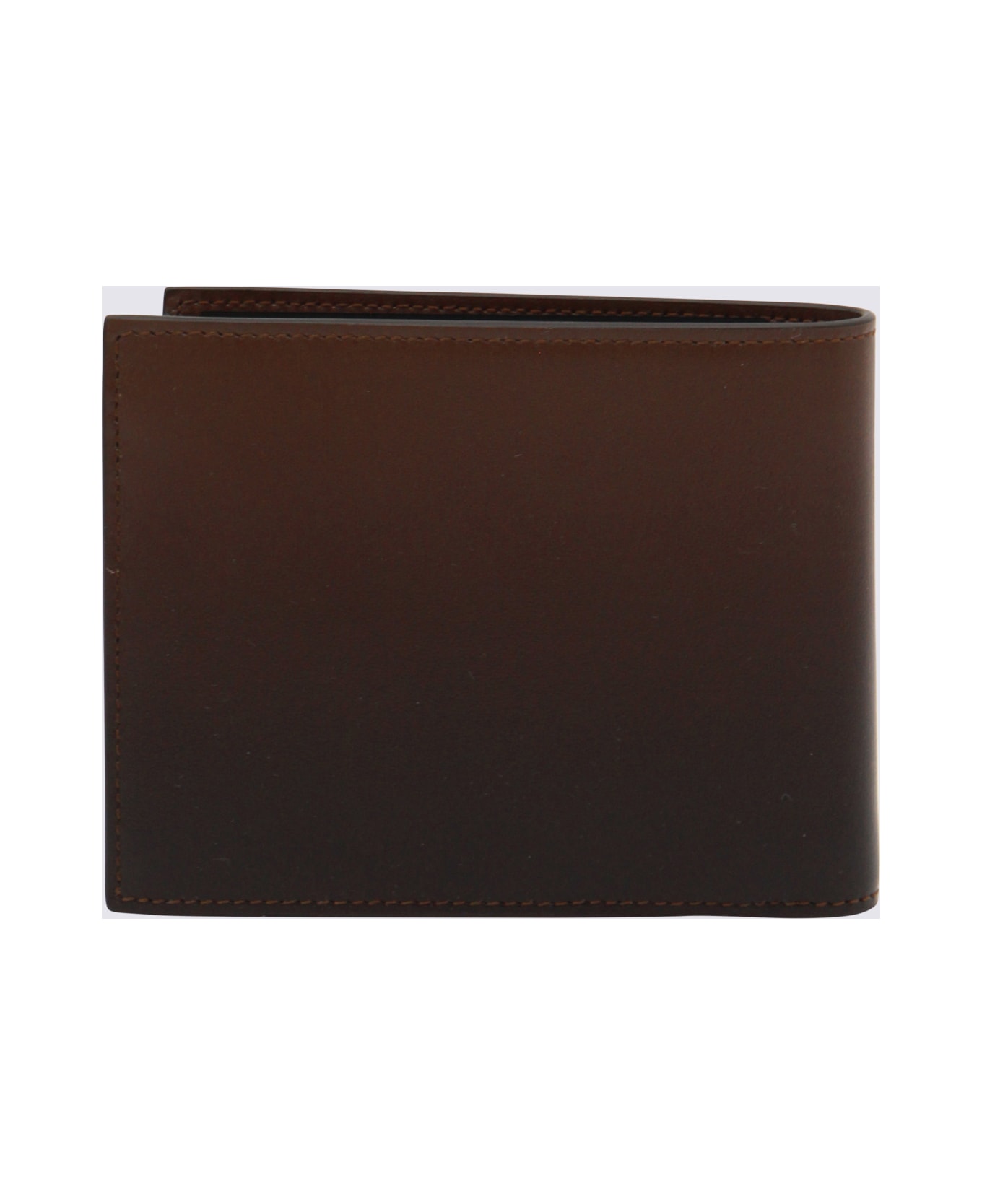Montblanc Brown Leather Wallet - BROWN SFUMATO