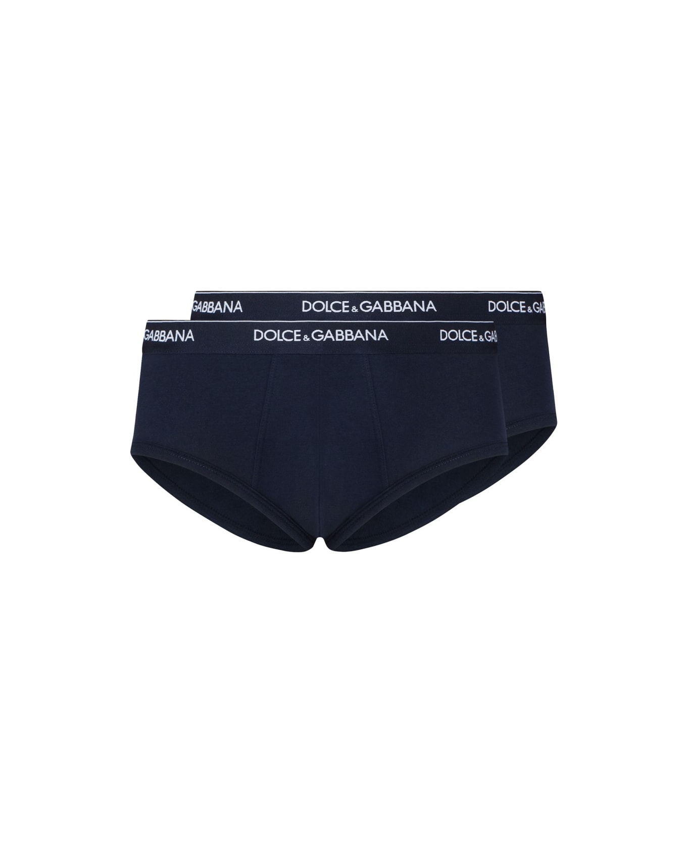 Dolce & Gabbana Two-pack Of Briefs - BLUE