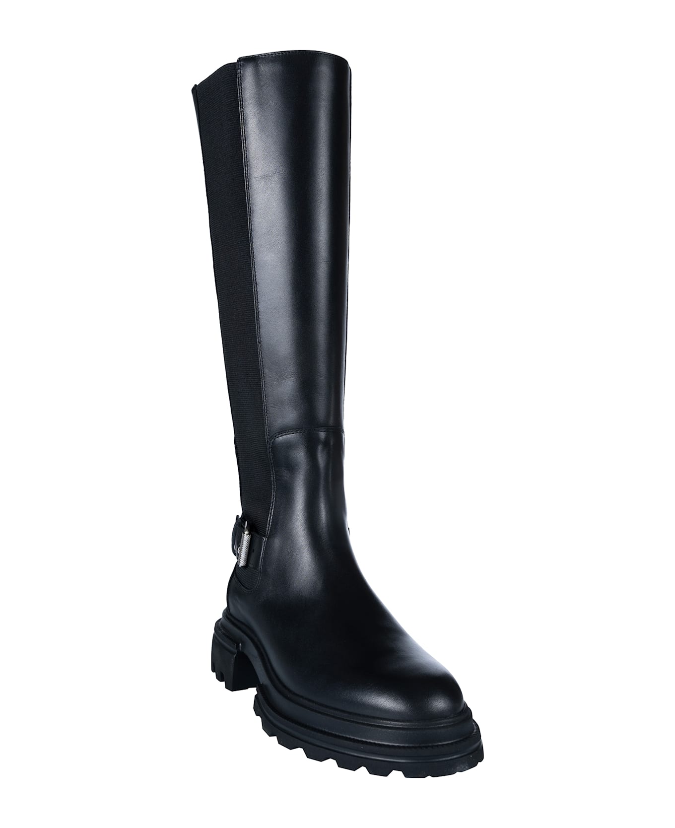 Hogan B999 Side Stretch Long Boots