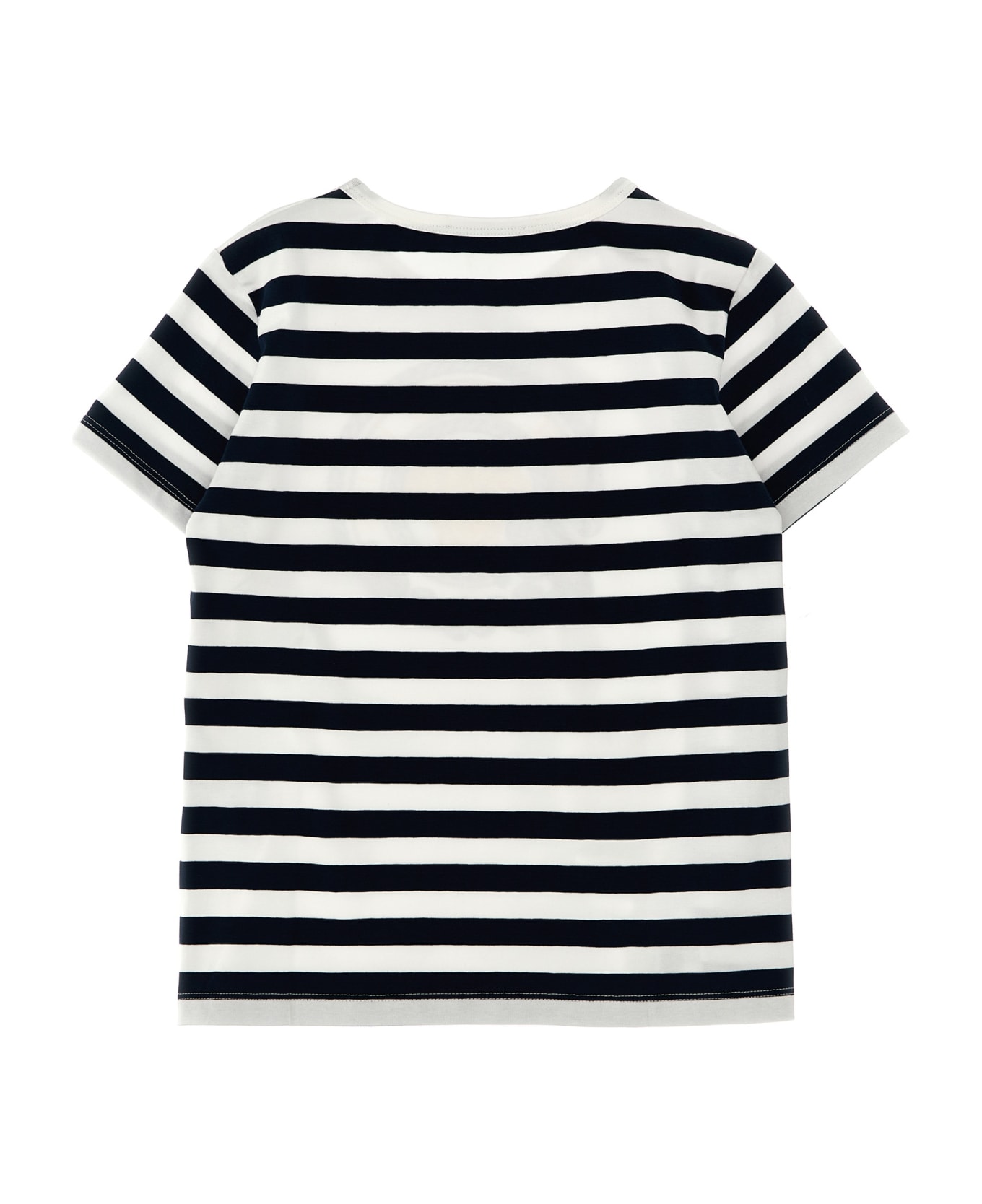 Versace Logo Stripes T-shirt - Bianco