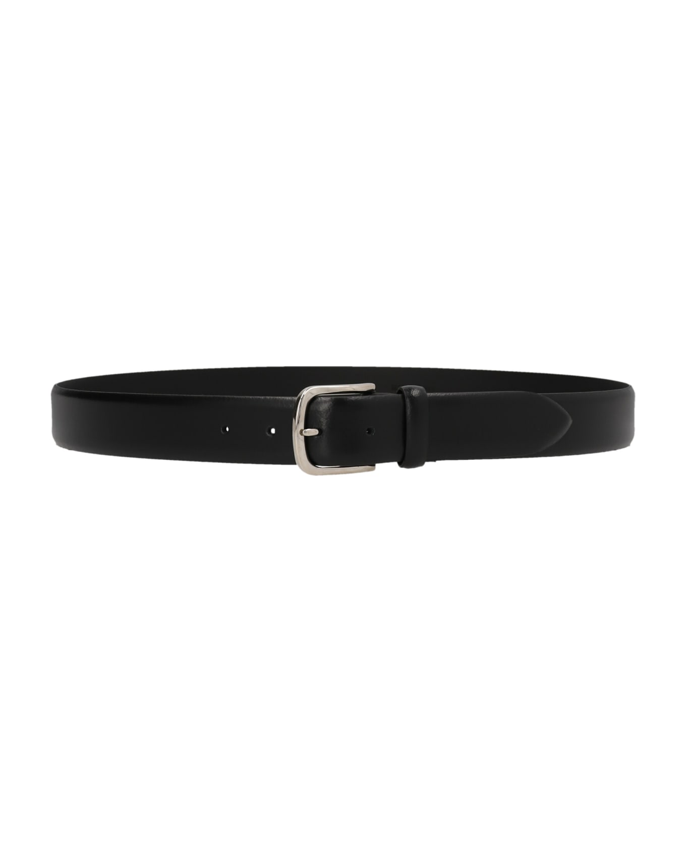 D'Amico Leather Belt - Black  
