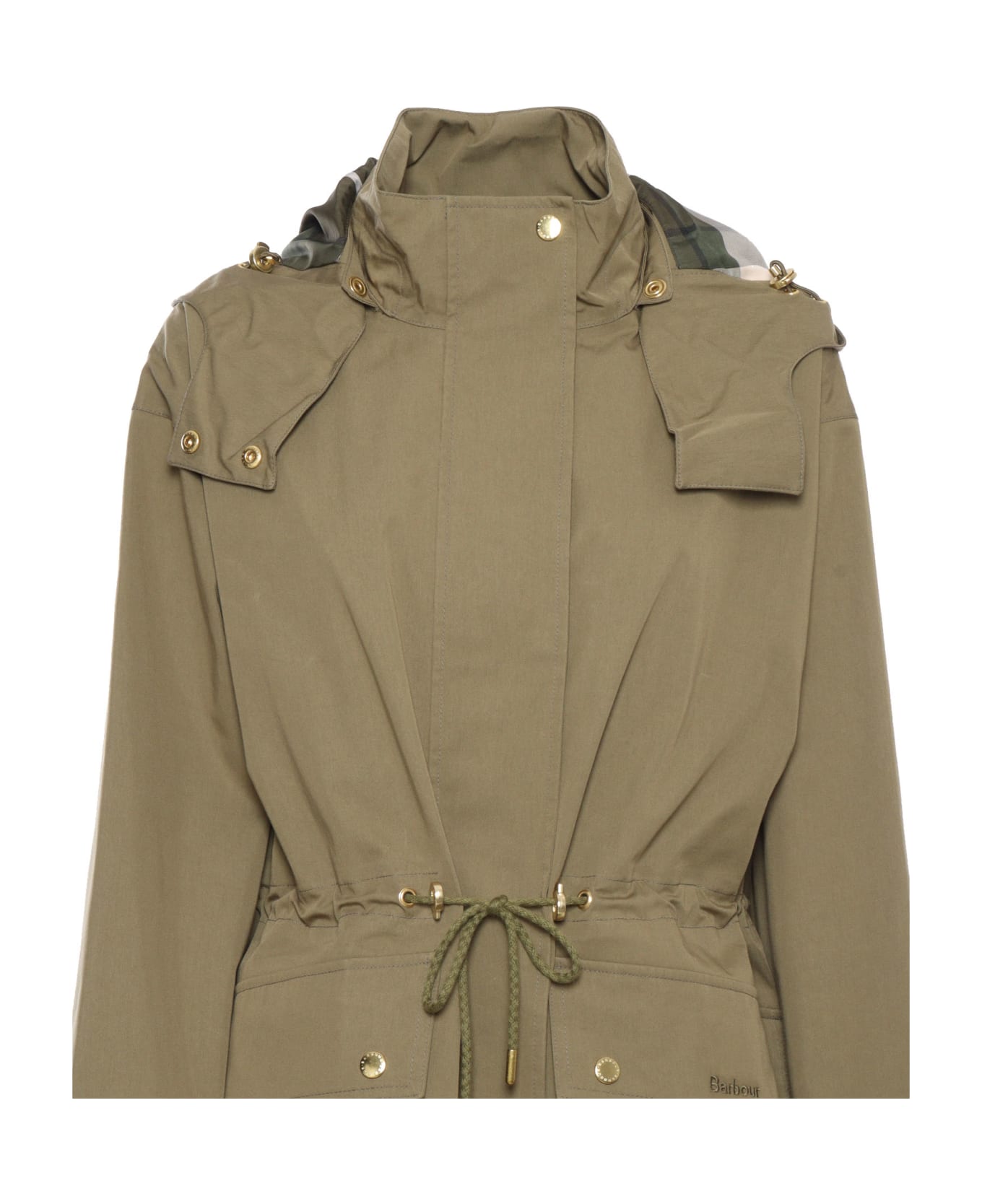 Barbour Military Green Trench - GREEN コート