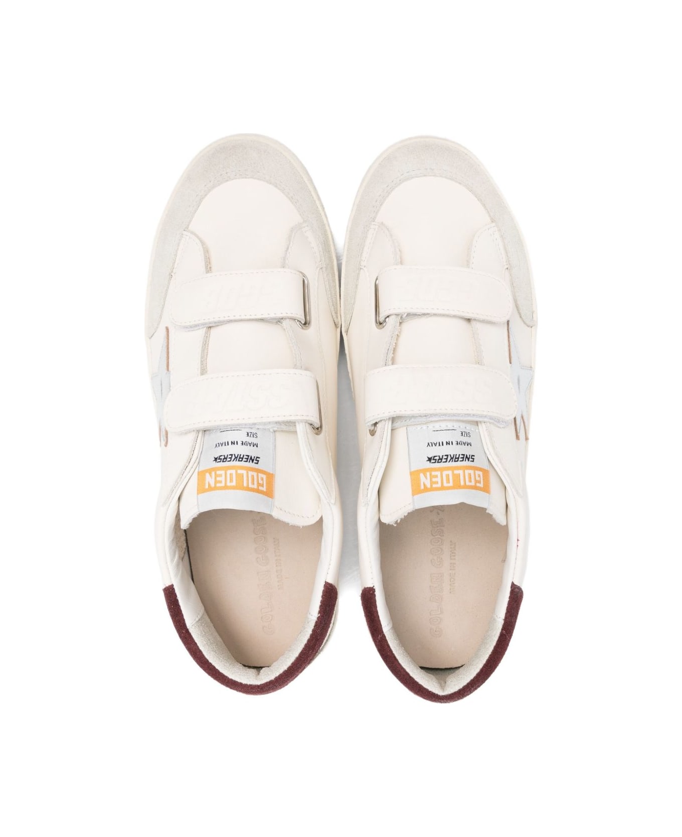 Golden Goose Kids Old School Sneakers - White