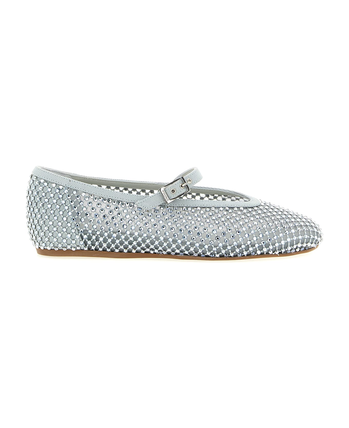 Le Silla 'gilda' Ballet Flats - Silver