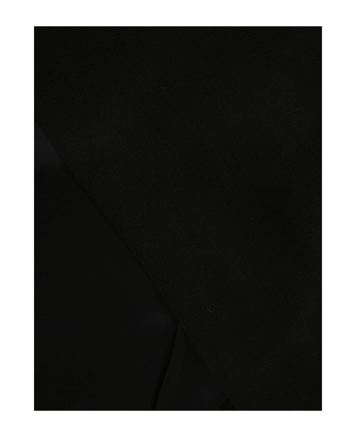 Burberry Frayed Scarf - Black