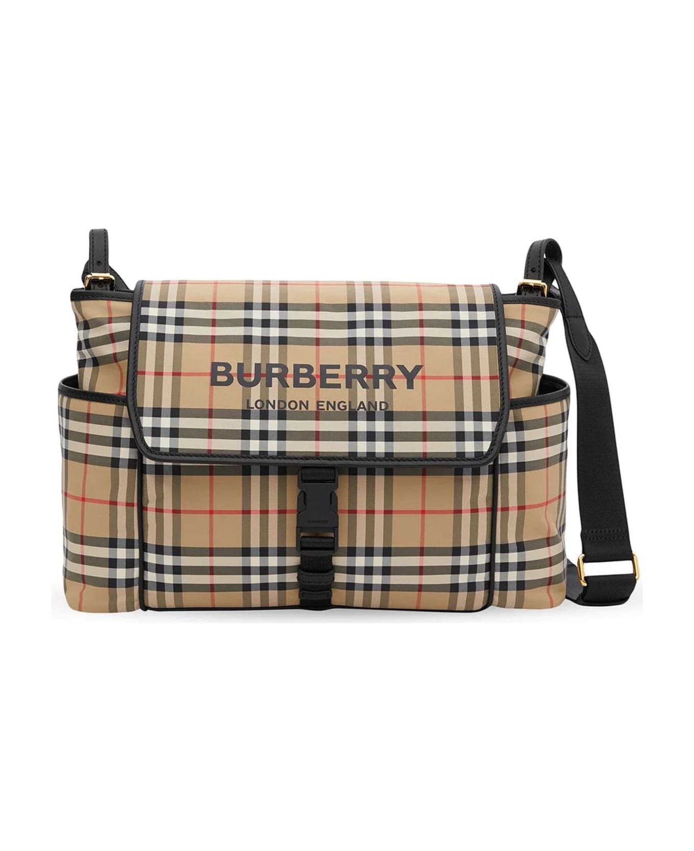Burberry Brown Baby Changing Bag - Check