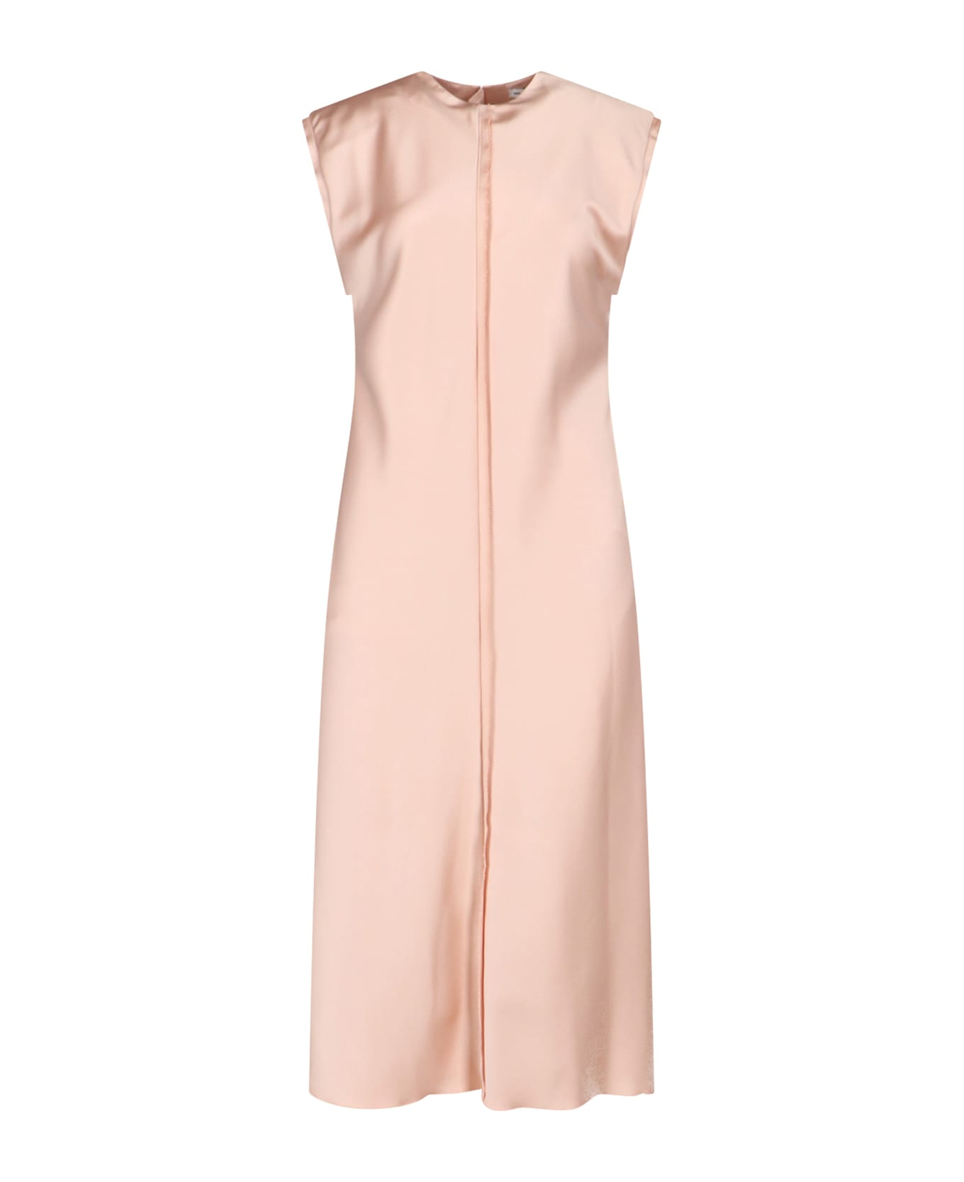 Ami Alexandre Mattiussi Midi Dress - Pink