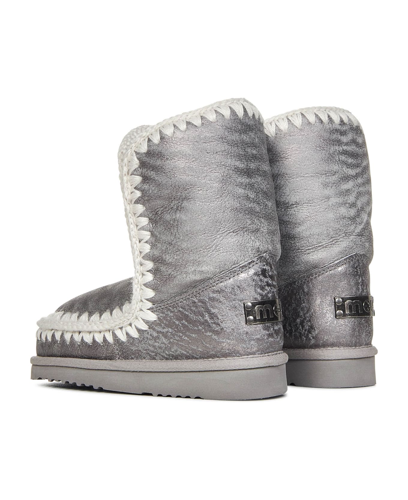 Mou Limited Edition Eskimo 24 Boot - Silver