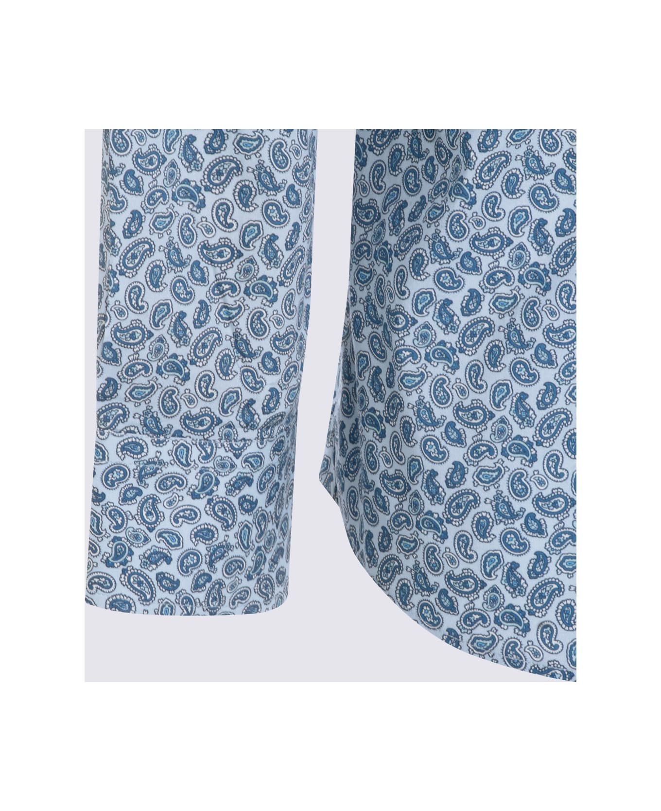 Etro Blue Cotton Shirt - Blue