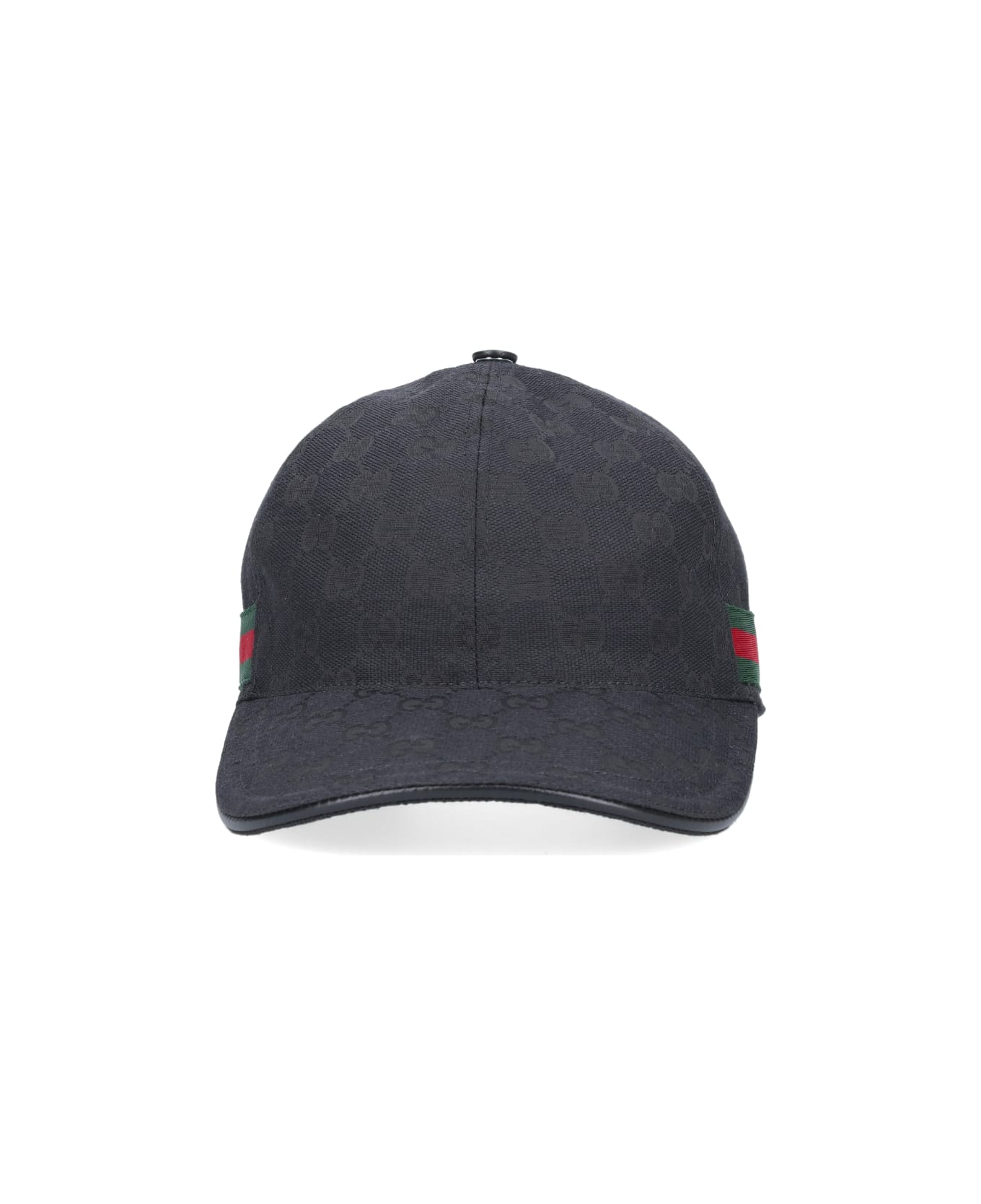 Gucci Logo Baseball Hat - BLACK