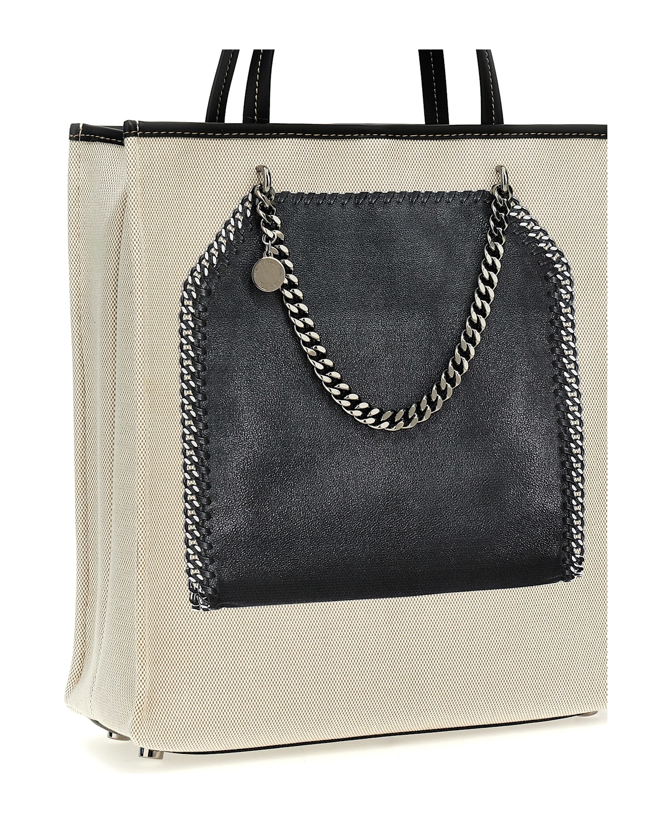 Stella McCartney 
trompe L
oeil Print On
 Shopping Bag - Multicolor