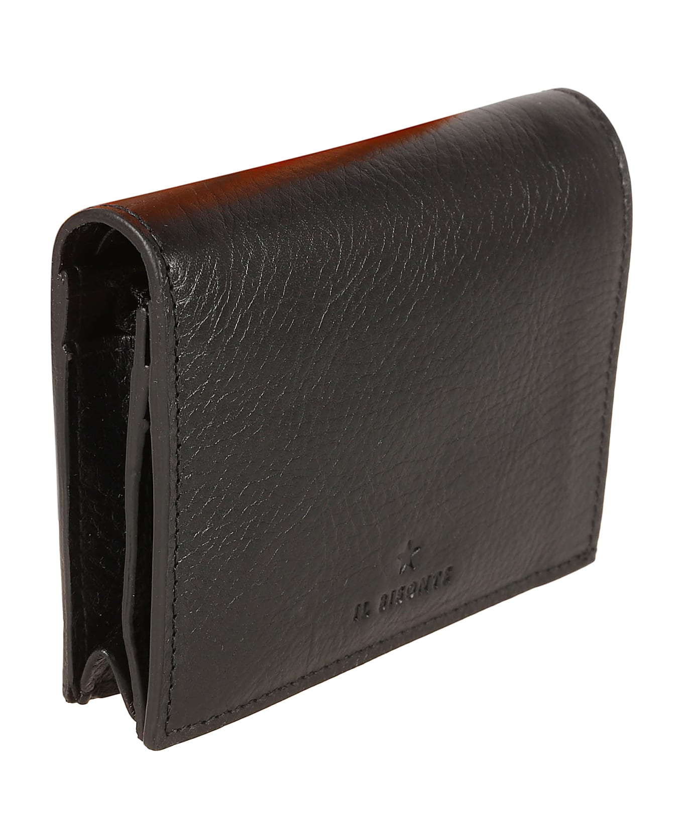 Il Bisonte Small Oliveta Wallet - Black