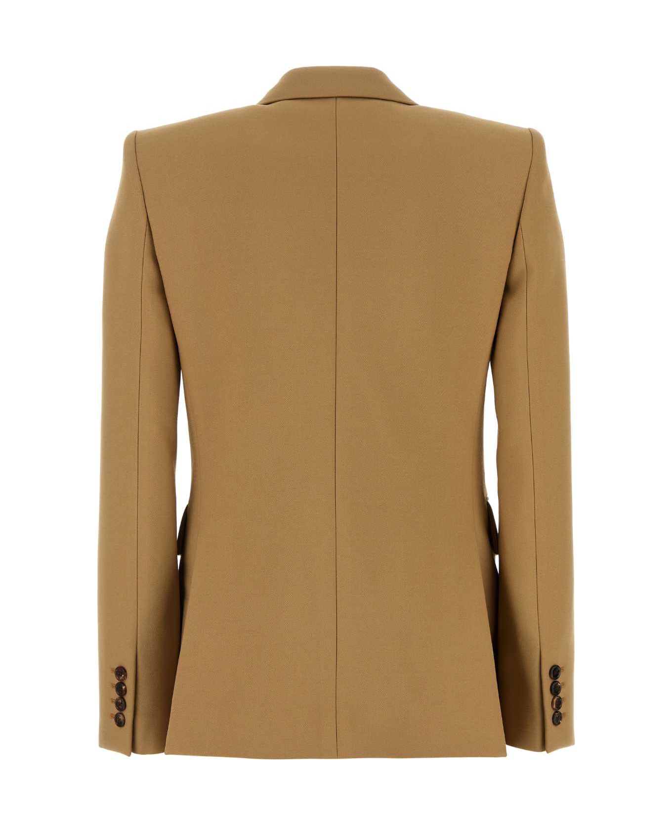 Chloé Camel Wool Blazer - NUT