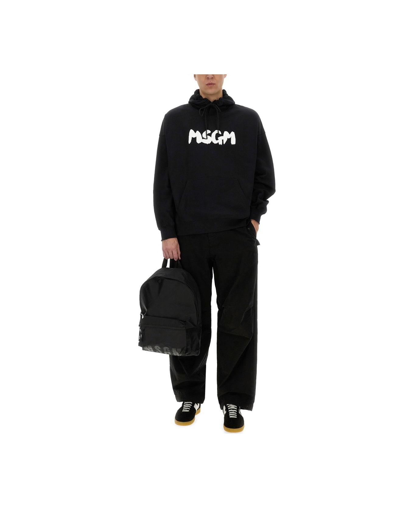 MSGM Hoodie - BLACK