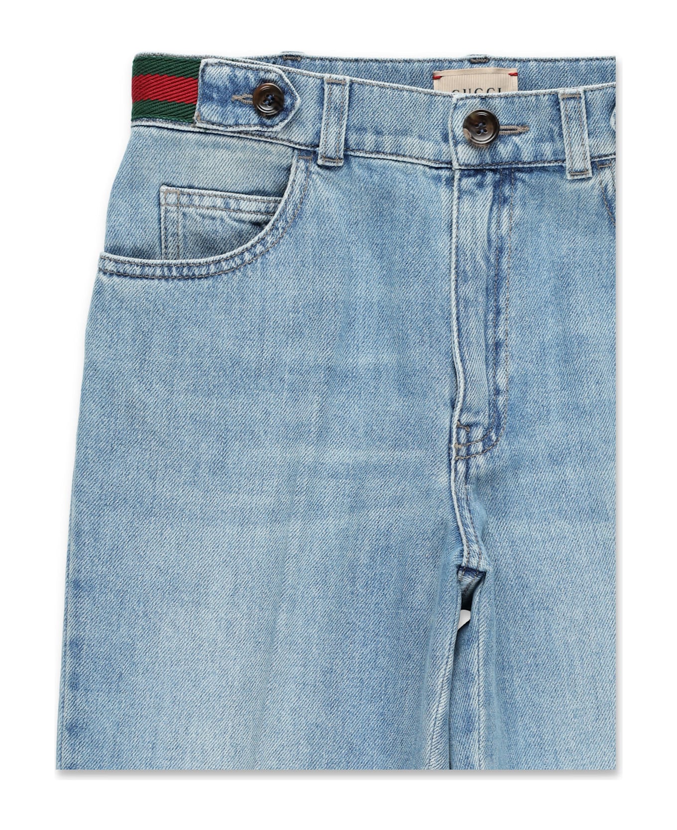 Gucci Kid - Denim Trousers - DENIM