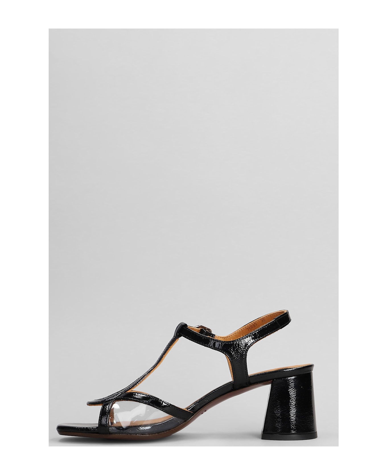 Chie Mihara Ryona Sandals In Black Leather - black