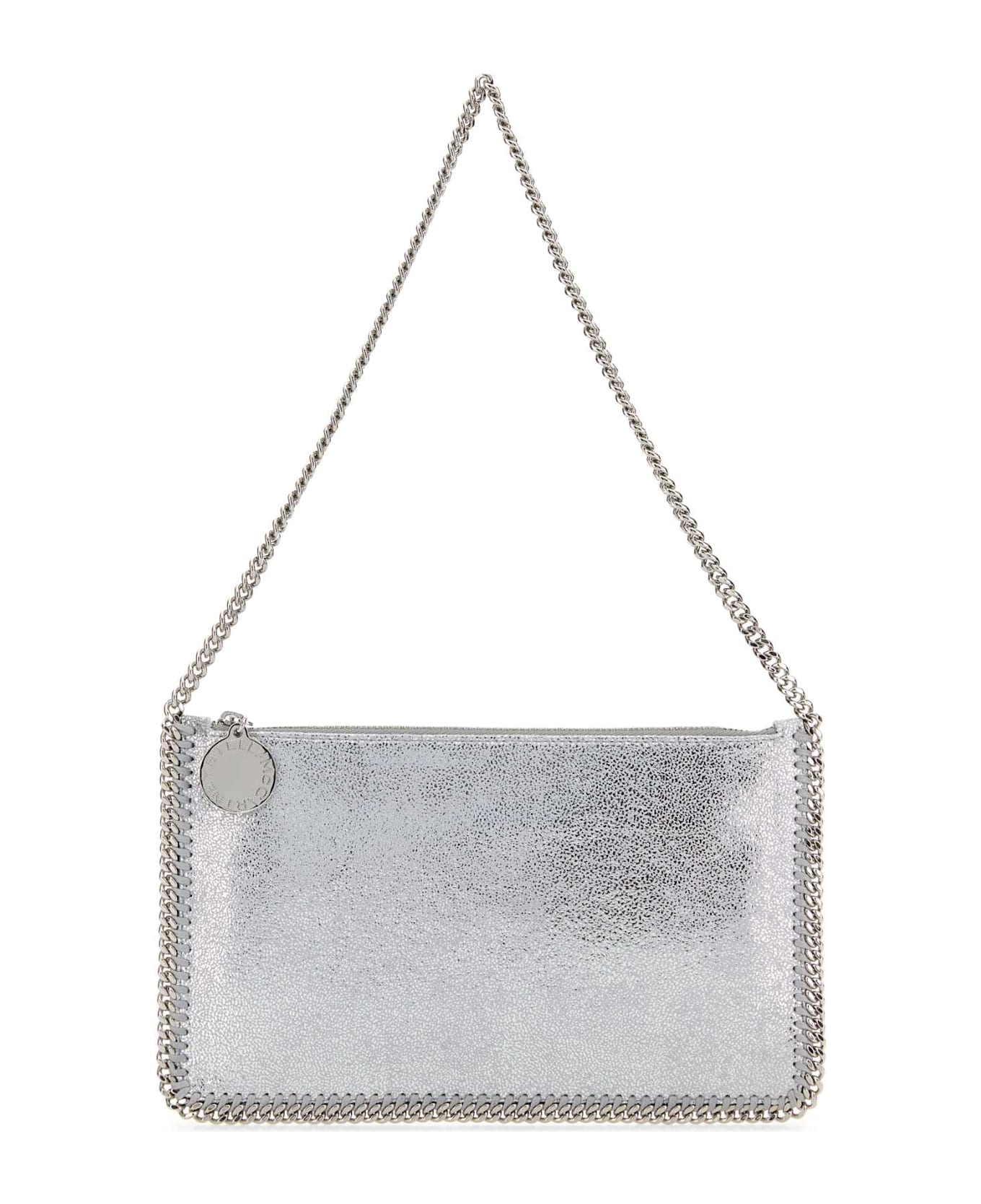 Stella McCartney Silver Shaggy Deer Falabella Shoulder Bag - SILVER