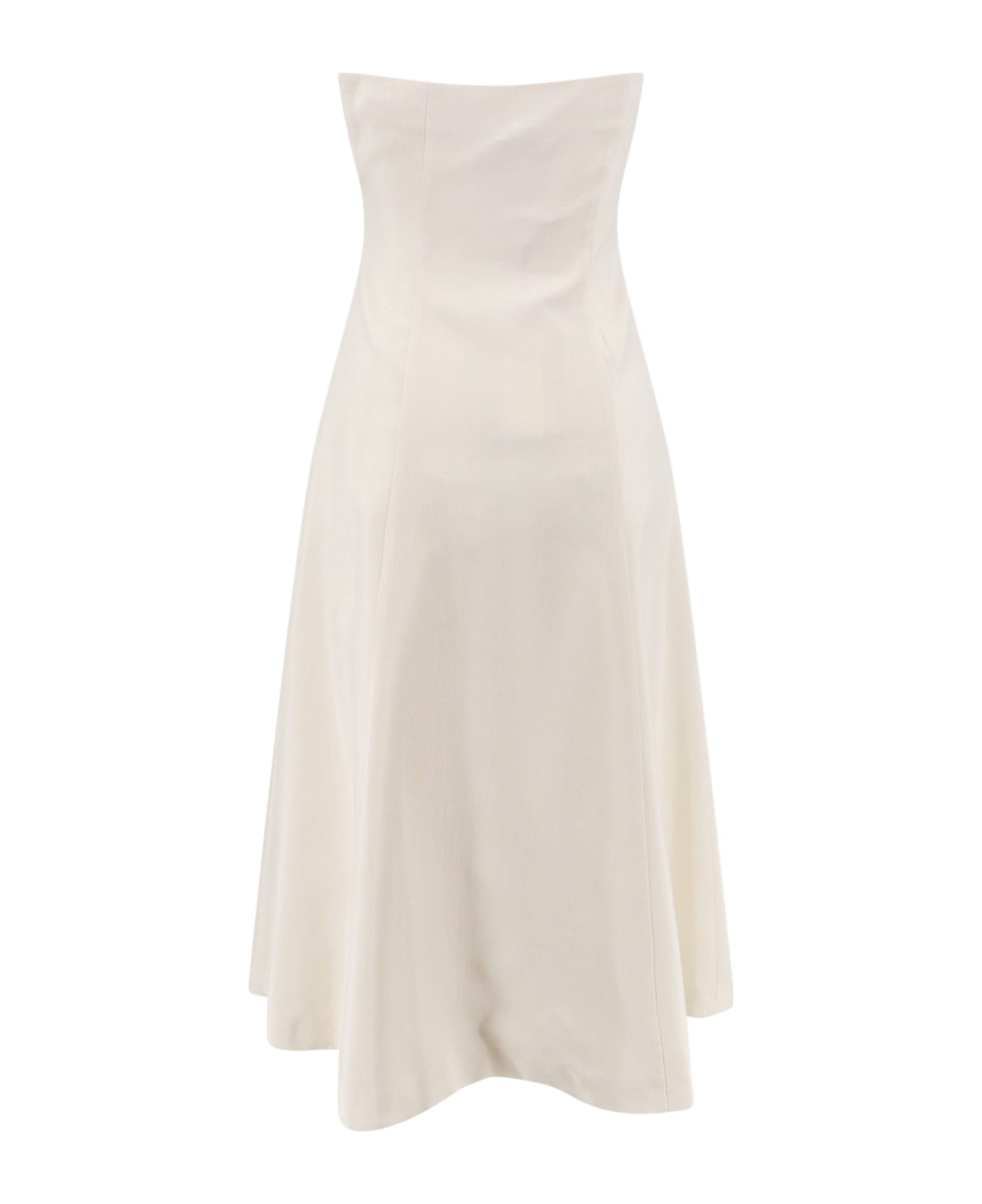 SEMICOUTURE Dress - White ワンピース＆ドレス