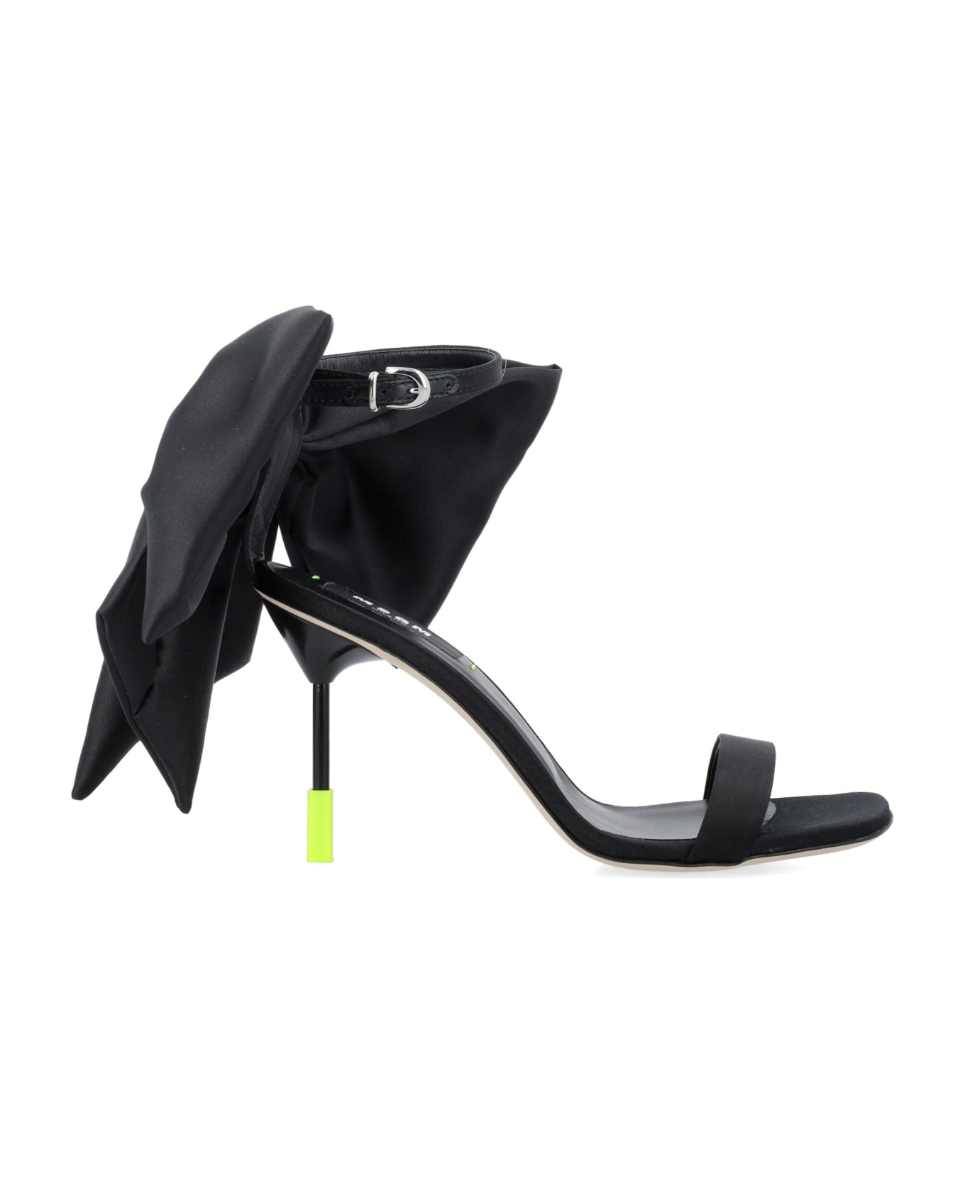 MSGM Bow Sandals - BLACK