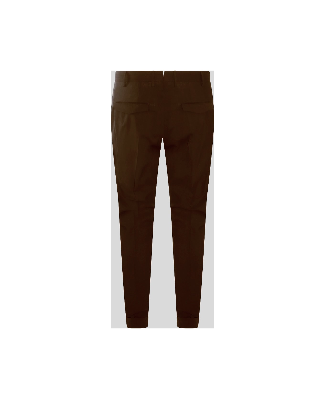 PT01 Brown Wool Pants - Marrone scuro