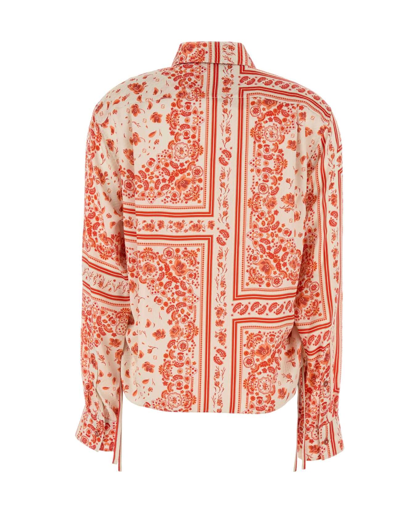 Printed Silk Shirt