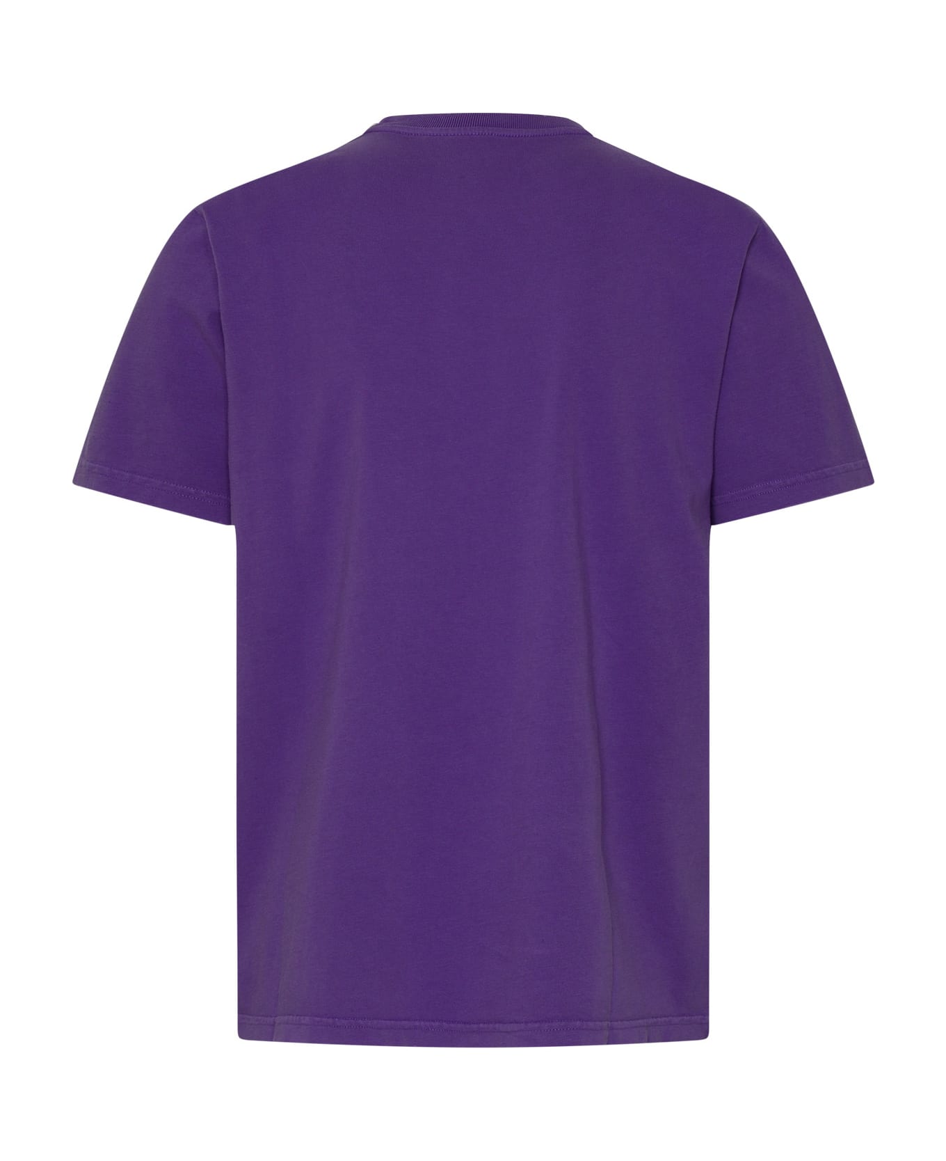 Autry Purple Cotton T-shirt - Lilla