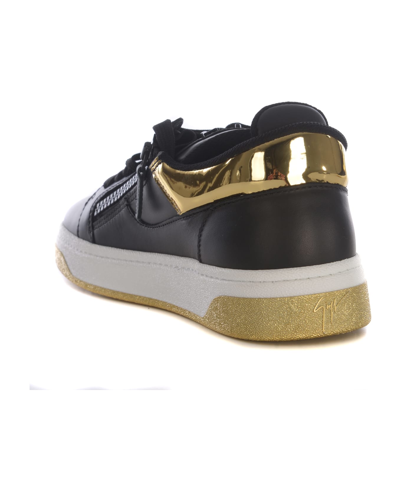 Giuseppe Zanotti Sneakers Giuseppe Zanotti "gz94" Made Of Leather - Nero