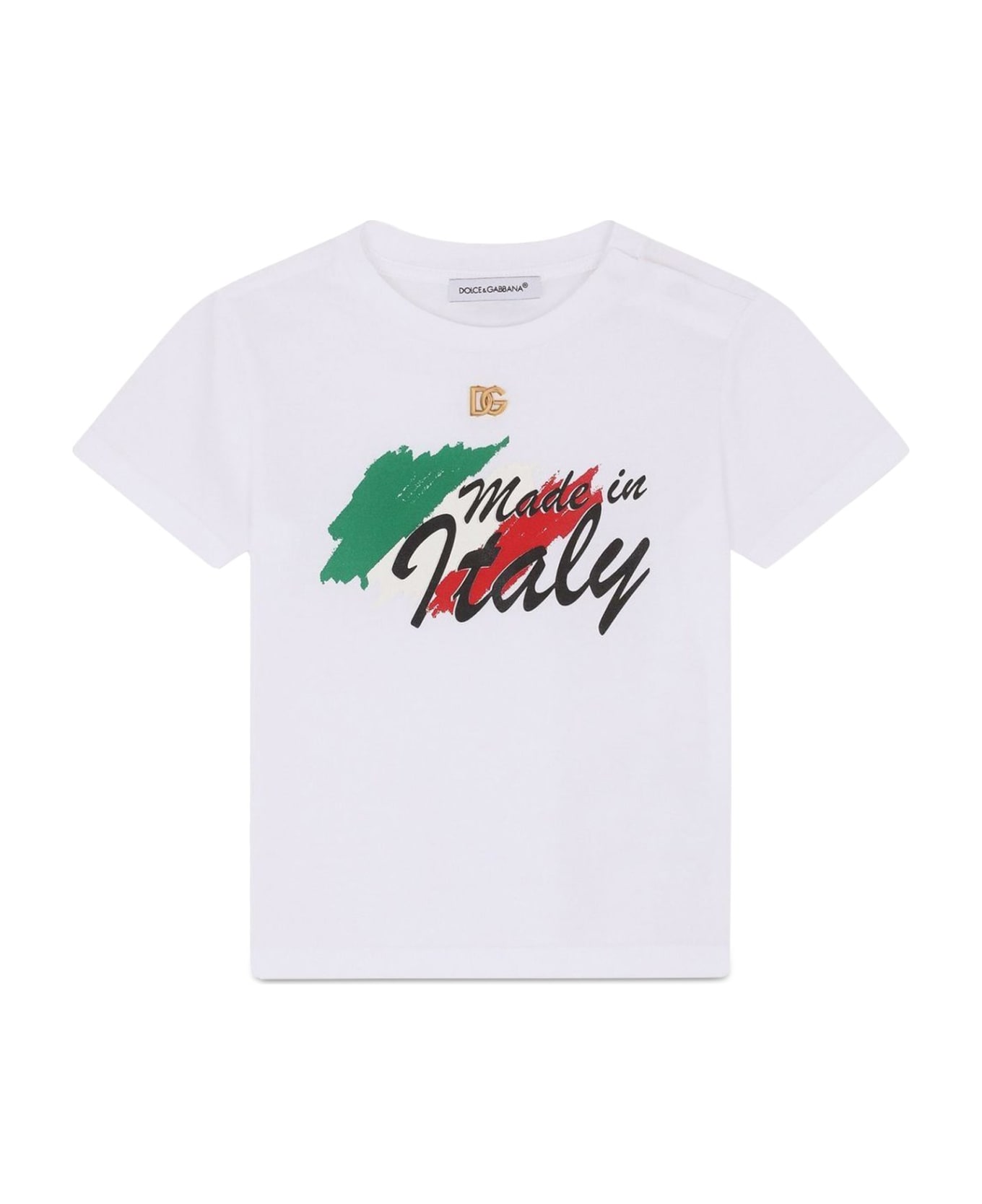 Dolce & Gabbana Short Sleeve T-shirt - BIANCO