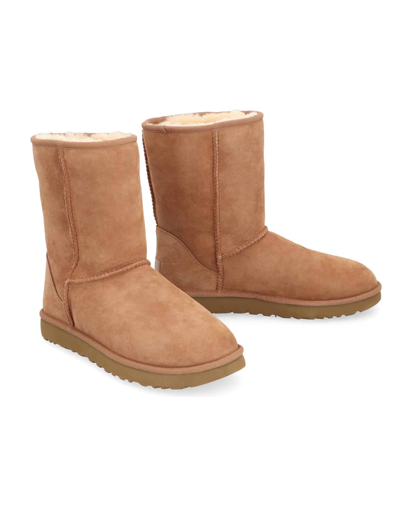 UGG Classic Short Ii Ankle Boots - CHESTNUT ブーツ
