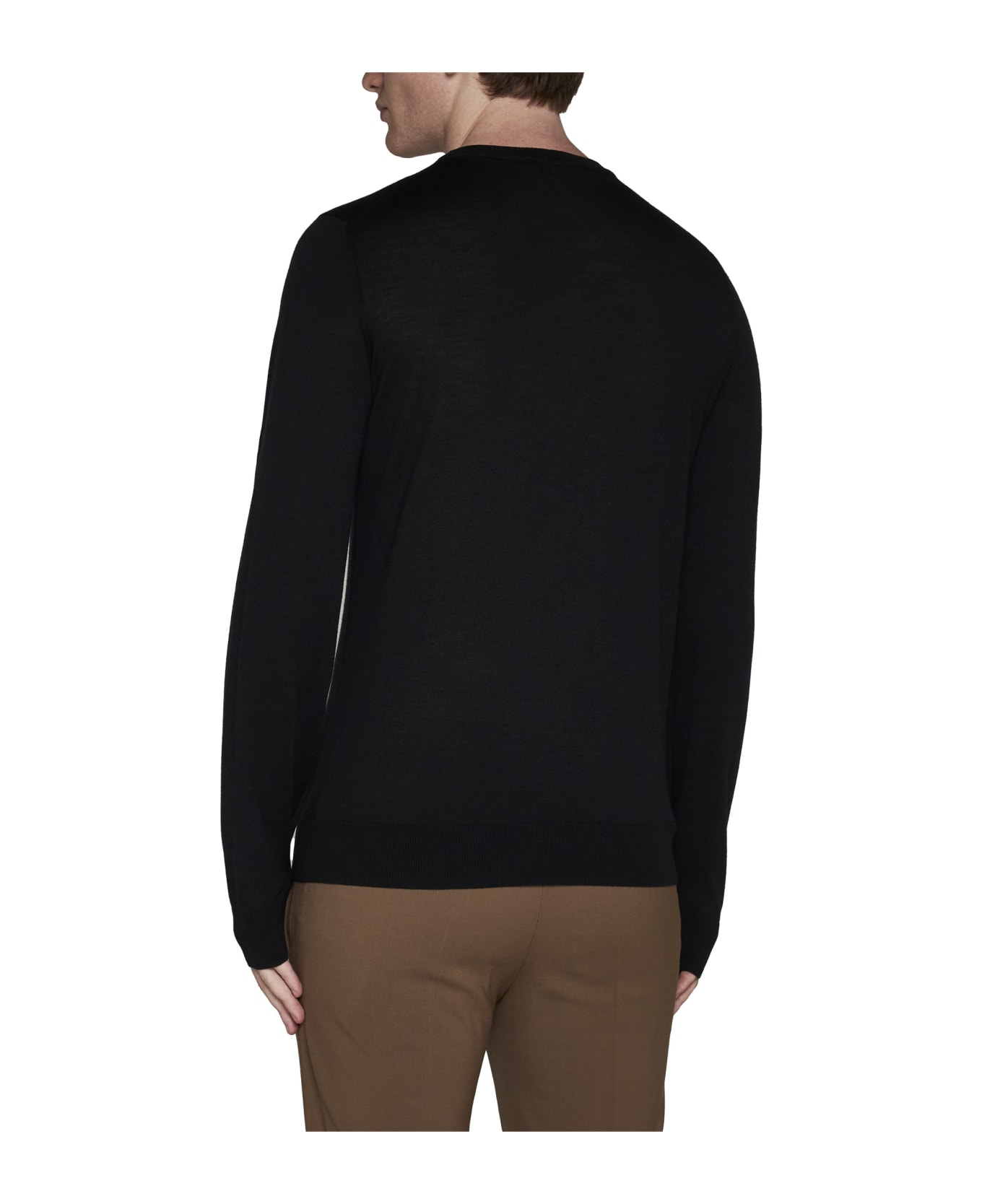 Piacenza Cashmere Sweater - Black