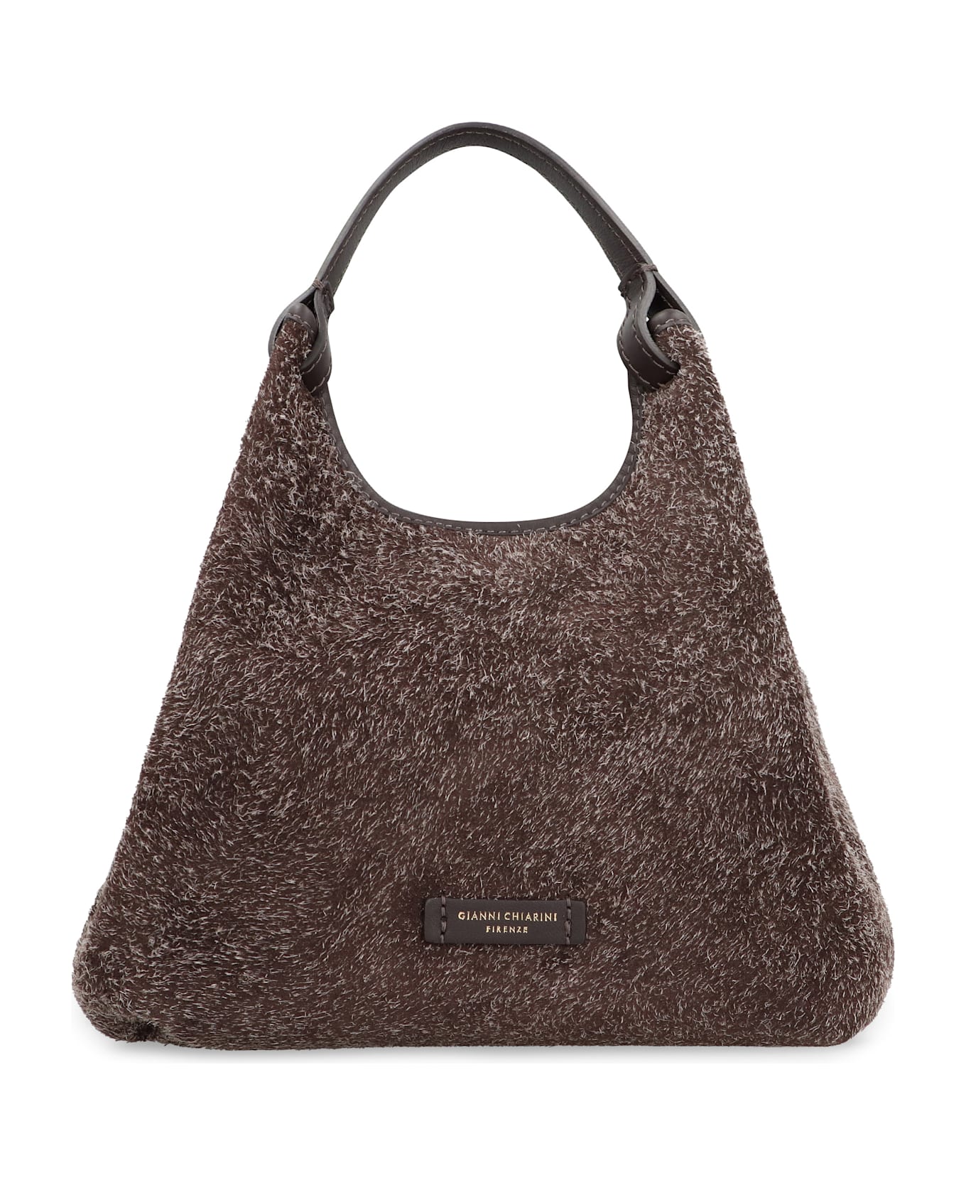 Gianni Chiarini Dua Suede Handbag - brown