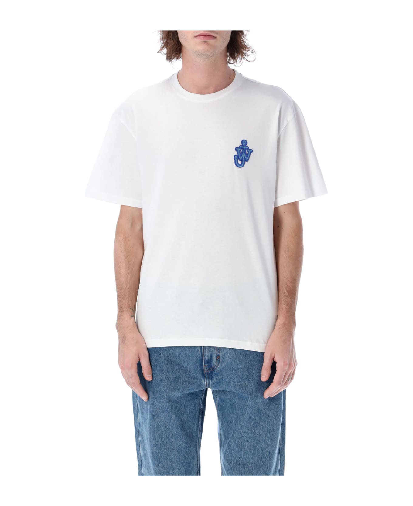 J.W. Anderson Anchor Patch T-shirt - WHITE