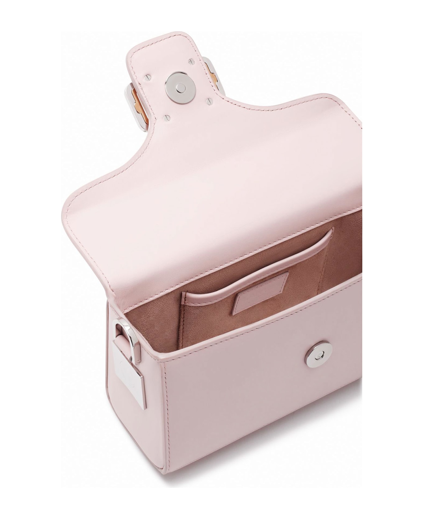 Lanvin Pencil Cat Nano Leather Box Bag - Pink トートバッグ