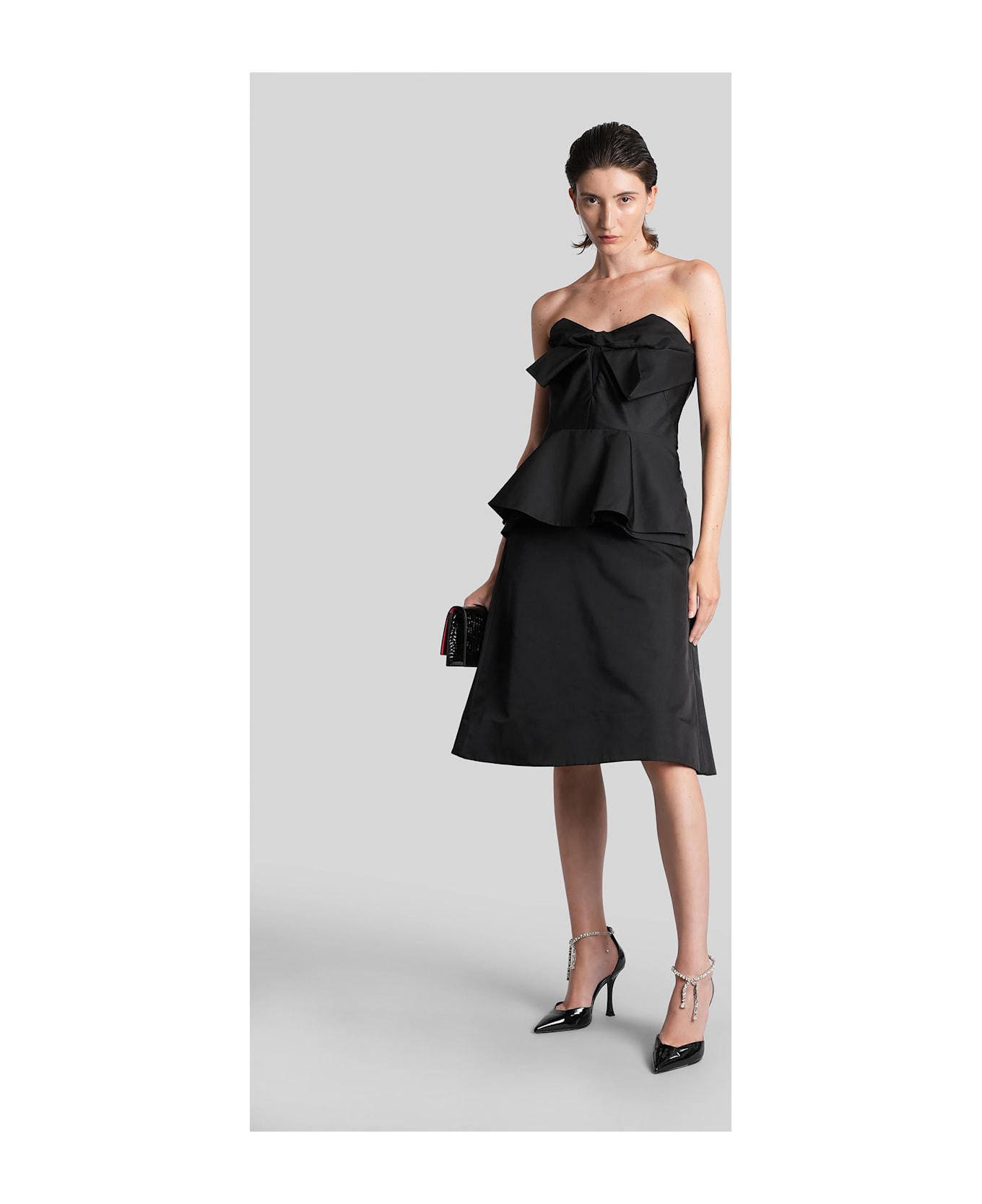 Alexander McQueen Topwear In Black Polyester - black