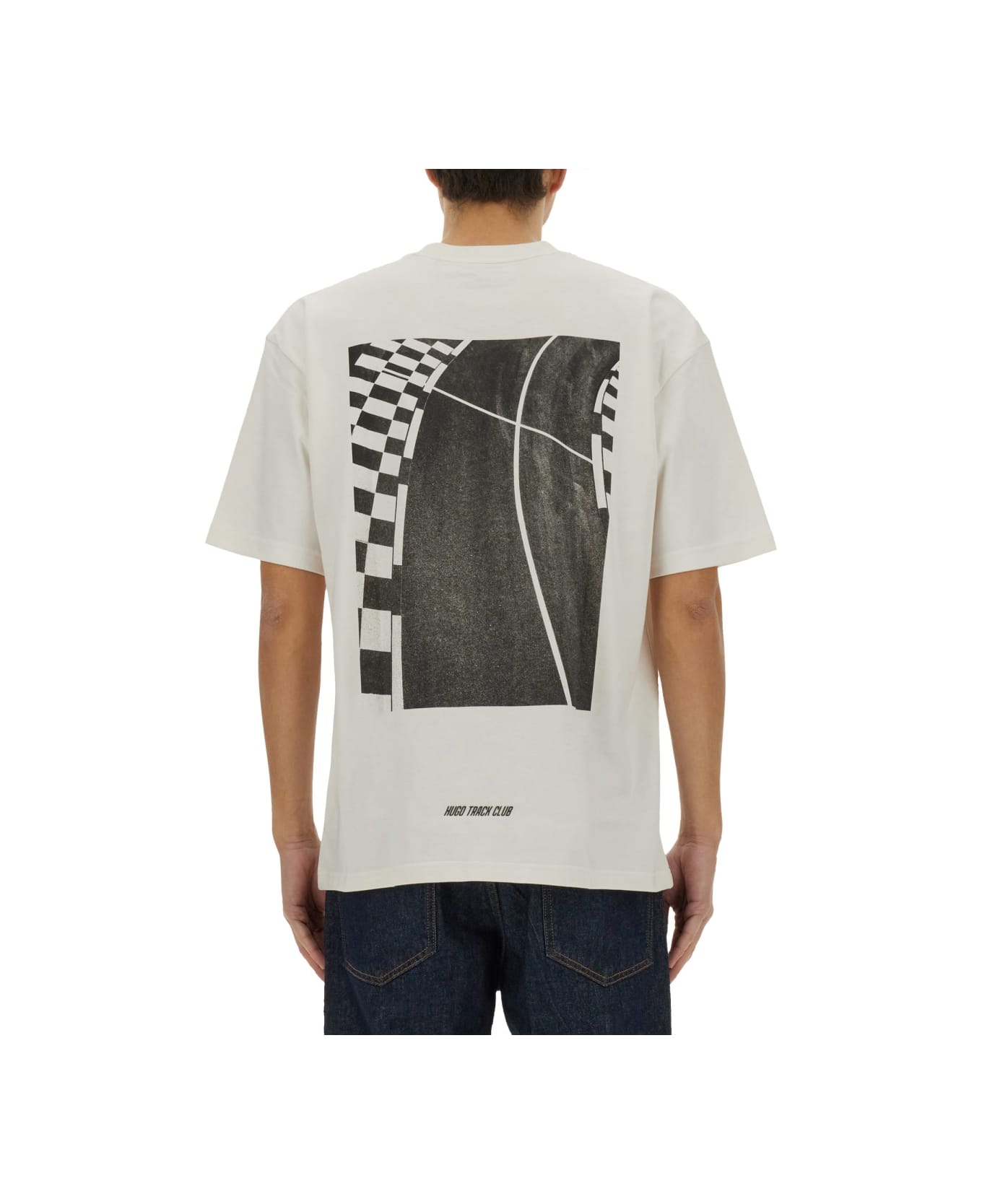 Hugo Boss T-shirt 
drallie
 - Natural