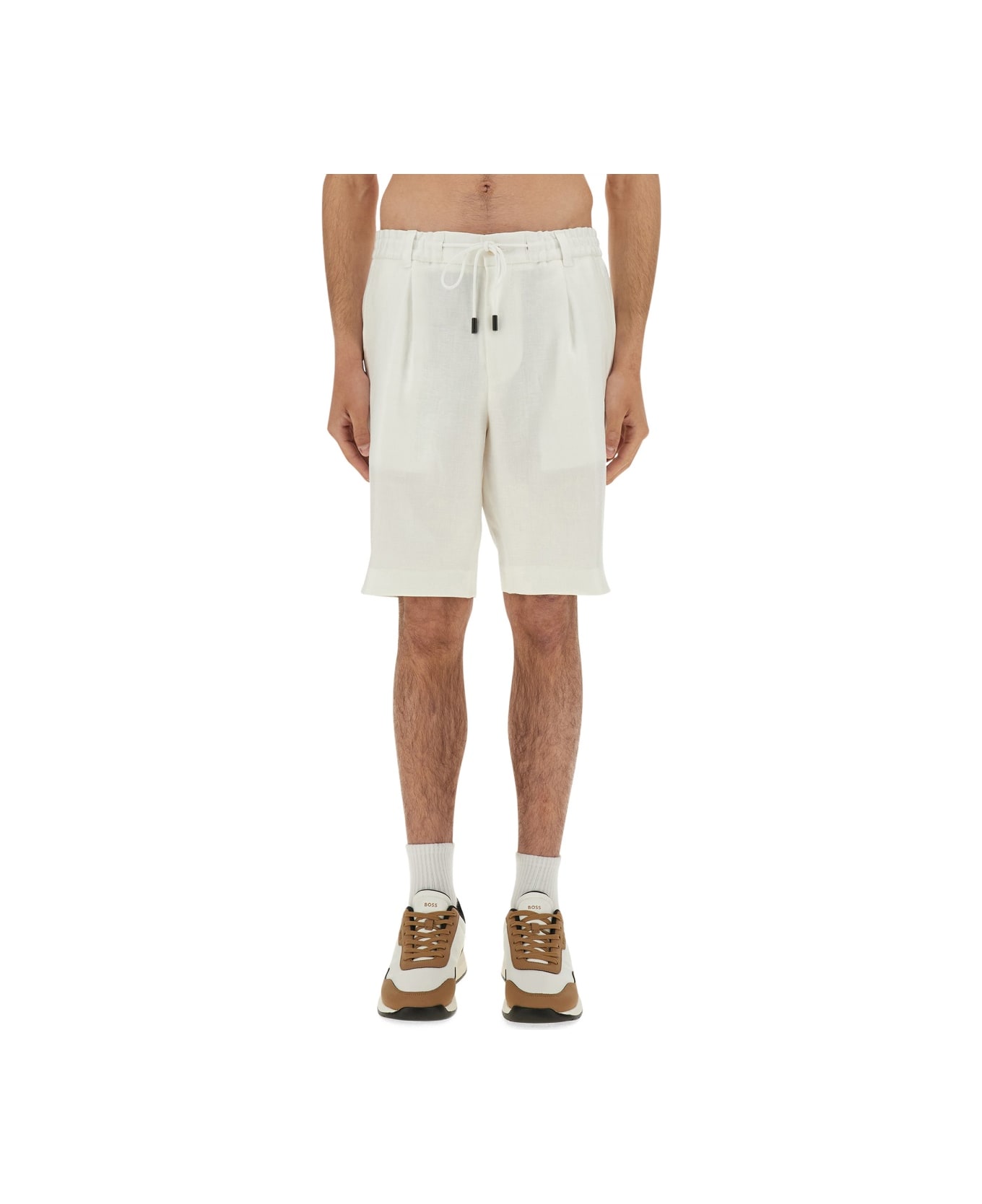 Hugo Boss Short "l-peetl-pl-rds-s-252" - WHITE