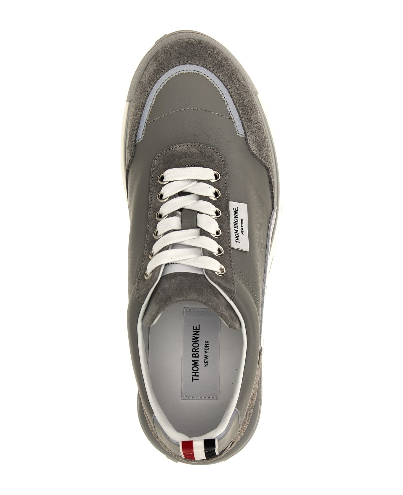 Thom Browne Sneaker With Logo - Total Grey スニーカー