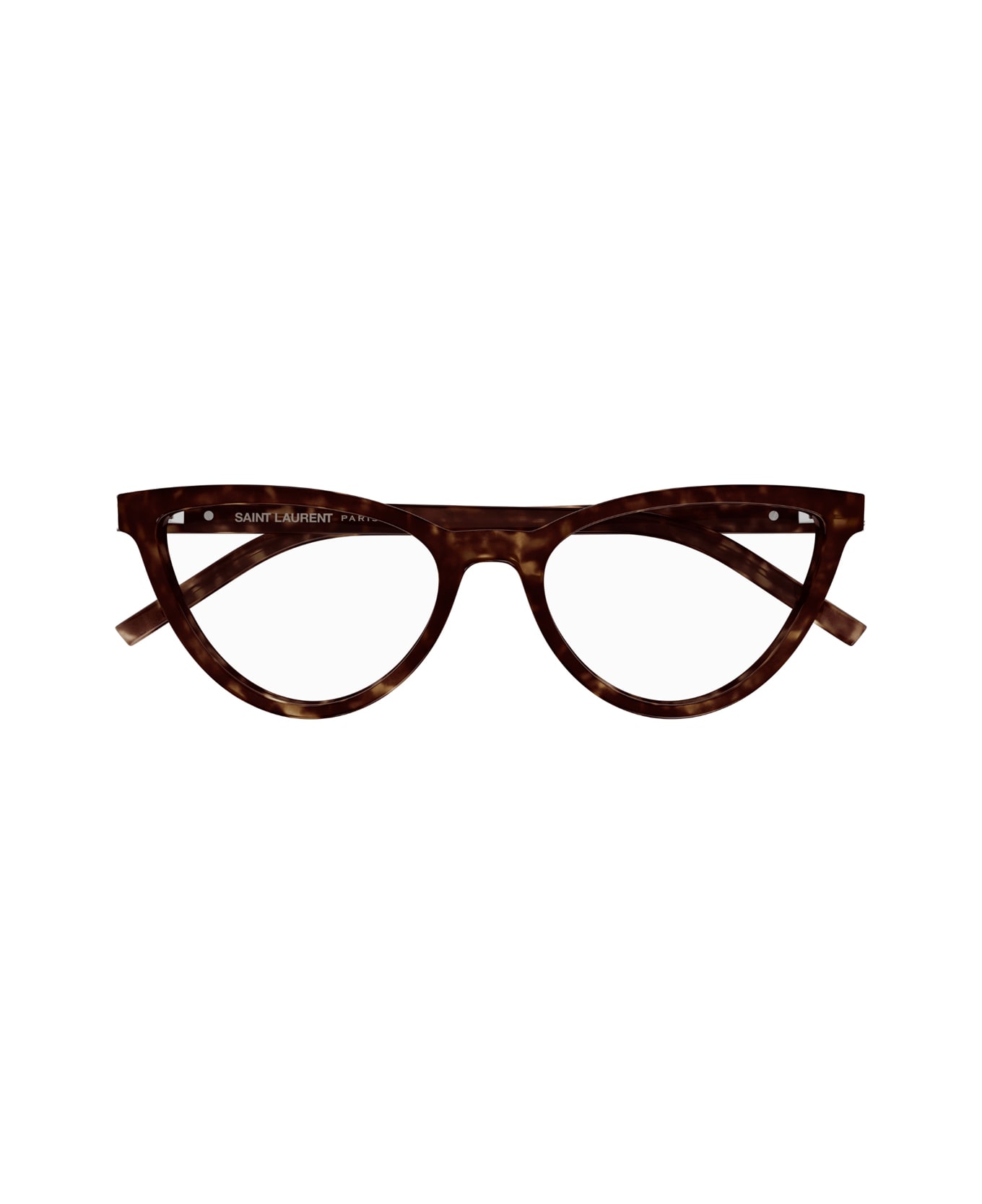 Saint Laurent Eyewear Saint Laurent Sl M138 Linea Monogram 002 Havana Gloves - Marrone